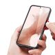 7. Dux Ducis Fino case Samsung Galaxy S23+ cover with silicone frame gray