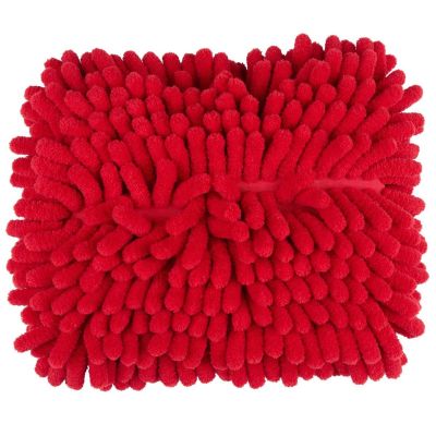 5. MICROFIBER CHENILLE WASHING CLOTH 18X4X24CM DIRT DEVIL RED