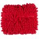 5. MICROFIBER CHENILLE WASHING CLOTH 18X4X24CM DIRT DEVIL RED