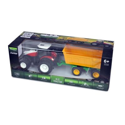 9. Amewi RC Tractor with Tilting Hanger LiIon 500mAh white/6+