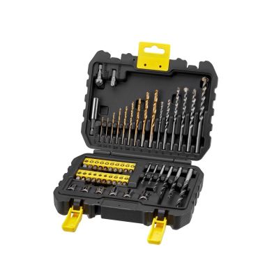 3. STA88546 STANLEY 50-piece drilling and screwdriving set
