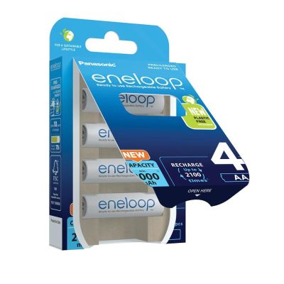 2. PANASONIC ENELOOP AA 2000mAh 4 pcs