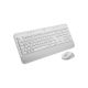 2. Logitech Signature MK650 Combo For Business Keyboard Mouse Included Office Bluetooth QWERTZ German White
