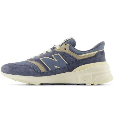 2. New Balance 997 Men's Sneakers, Suede, Blue (U997ROC)