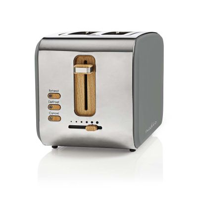 3. Nedis KABT510EGY Toaster Gray