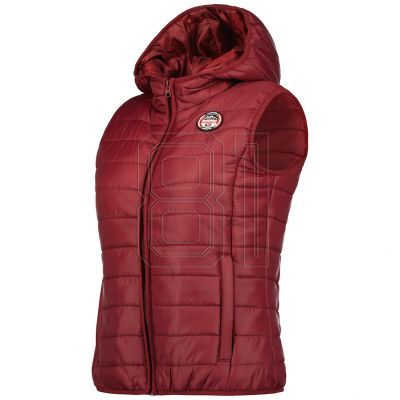2. Geographical Norway Vatika Hood EO 233 Jr vest WW2008E/GNO-Burgundy
