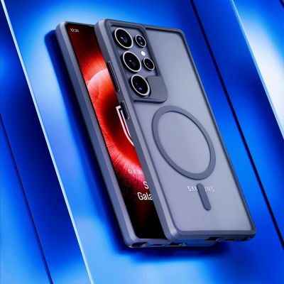 6. 3mk Satin Armor MagCase for Samsung Galaxy S25 Ultra - Transparent