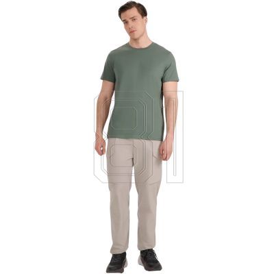 6. Men's T-shirt 4F M2441 green 4FWAW25TTSHM2441 41S