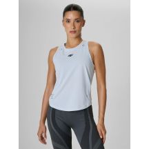 Women's quick-drying regular training top 4F 4FRAW26TFSLF1269-34S