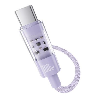 3. Baseus Gem Type C-Type C Cable 100W 1m (purple)