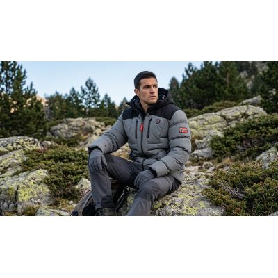 7. Men’s parka Geographical Norway CACHOT GREY DB MEN 068 (WA1698H/GN-GREY)