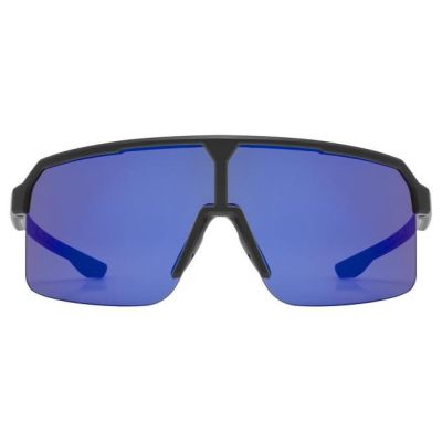 2. Uvex ramp Multisports Glasses Unisex Half-Rim Black