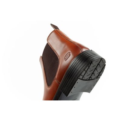 7. Skechers men's shoes Chelsea boots Miller-Boris elegant leather brown