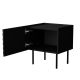 2. Bedside table 2 pcs LUCCA 47x40x52 black