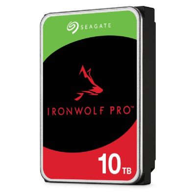 2. Seagate IronWolf Pro HDD (10 TB; 256MB; 3.5"; SATA)