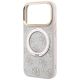 6. Guess Ring Stand 360 4G Classic Logo MagSafe Case for iPhone 17 Pro Max / 18 Pro Max - Pink
