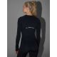 8. Women's training longsleeve slim quick-drying 4F 4FWAW26TFLOF595-20S