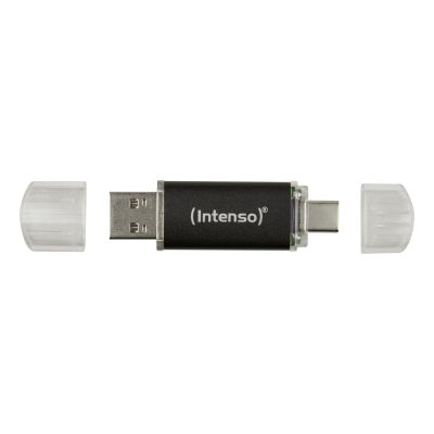 3. Intenso Twist Line USB Flash Drive 128GB USB Type-A / USB Type-C 3.2 Gen 1 (3.1 Gen 1) Anthracite