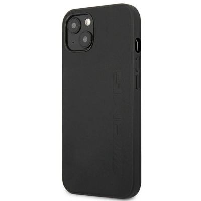 2. AMG AMHCP14SDOLBK iPhone 14 6.1 "black / black hardcase Leather Hot Stamped