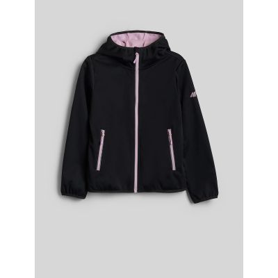 8. Softshell jacket windproof membrane 5000 girls 4F 4FJRAW26TSOFF0738-20S