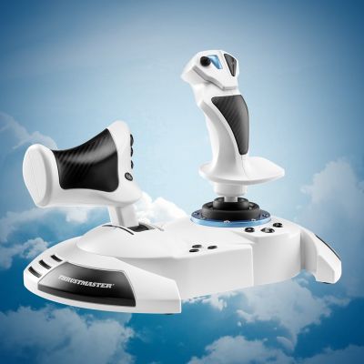 5. Thrustmaster T.Flight Hotas 5 Microsoft Flight Simulator Edition White USB Flight Sim Digital PC, PlayStation 5, PlayStation 4
