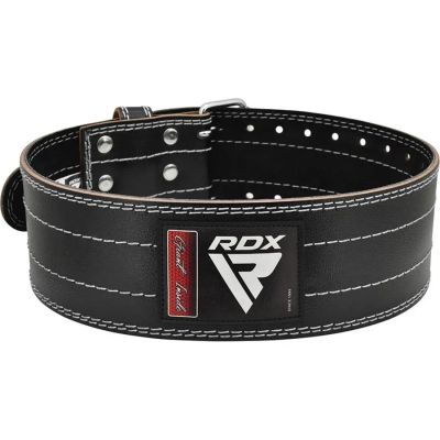 4. BODYBUILDING LEATHER BELT RD1 RDX BLACK S