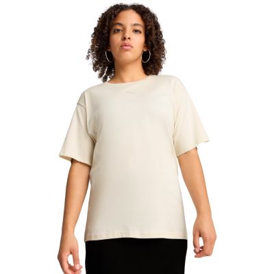 Puma ESS Relaxed Tee beige women's t-shirt 684971 87