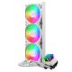 3. Cooler Master MasterLiquid 360 Core II White Processor Liquid Cooling Kit 12 cm White 1 pc.