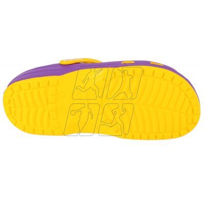 4. Crocs Classic NBA LA Lakers Clog M 208650-75Y flip-flops