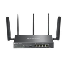 TP-Link Omada ER706W-4G Wireless Gigabit Ethernet Dual-band Router (2.4 GHz/5 GHz) Black