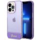 Guess Translucent Case for iPhone 14 Pro Max - Purple