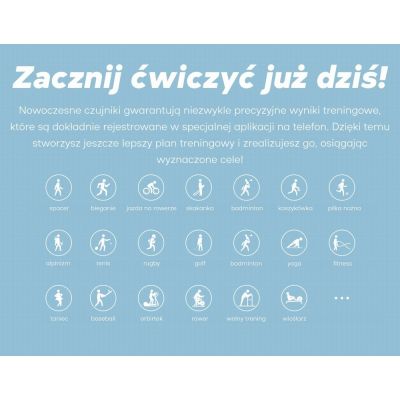 13. GRAVITY GT15-12 Women's Smartwatch Navy Blue Silicone Strap + Black Bracelet