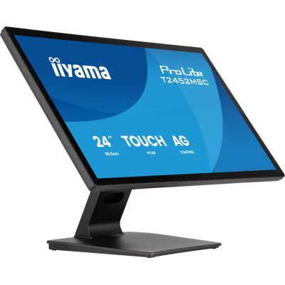 iiyama ProLite T2452MSC-B2AG computer monitor 61 cm (24") 1920 x 1080 px Full HD LED Touchscreen Black
