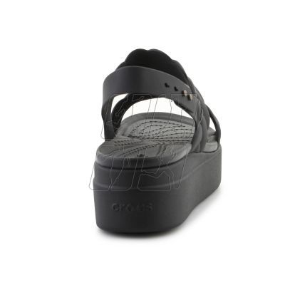 5. Crocs Brooklyn Woven Low Wedge W 209977-060 sandals