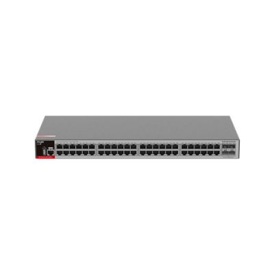 Ruijie L2+ Managed Switch | 48 x 1Gbit ports + 4 x 2.5Gbit SFP ports | 2 fans, 1 built-in AC power supply | Rackmount