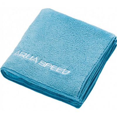 Aqua-speed Dry Coral Towel 350g 50x100 light blue 02/157