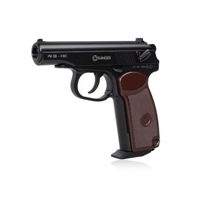 3. RANGER PM BB KWC air pistol cal. 4.5 BBs Blow Back 15 shots FULL METAL CO2 (AAKCMB440AZB)