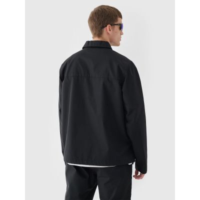 6. Men's transitional shirt jacket 4F 4FRSS24TTJAM0887-20S