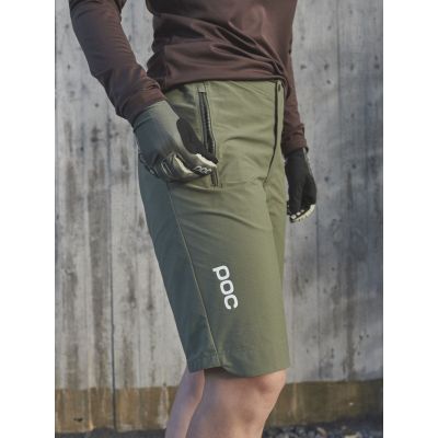3. POC W's ESSENTIAL ENDURO Shorts - Green