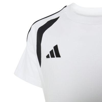 3. adidas Tiro 26 League Tee for kids white and black KC3699