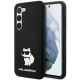 Karl Lagerfeld Silicone Choupette Case for Samsung Galaxy S23 - Black