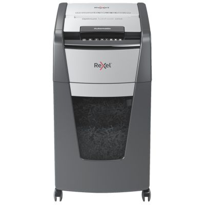 Rexel Optimum AutoFeed+ 225X Shredder, (P-4), 225 sheets, 60 l bin