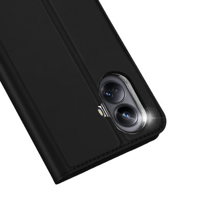 6. Dux Ducis Skin Pro case for Realme 10 Pro+ flip cover card wallet stand black