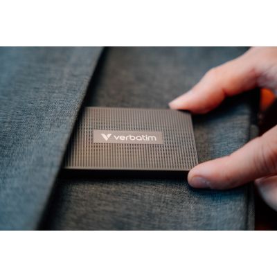 7. Verbatim 32031 External SSD 1TB USB Type-C USB 3.2 Gen 2x2 Gray