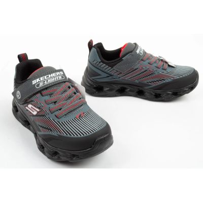 8. Skechers Veltrox 2.0 LED Children's Sports Shoes for Boys with Velcro