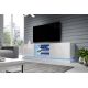 4. TV cabinet QIU 200 MDF white gloss/white gloss