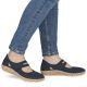 5. Women's Velcro Shoes Navy Blue Rieker 44859-14