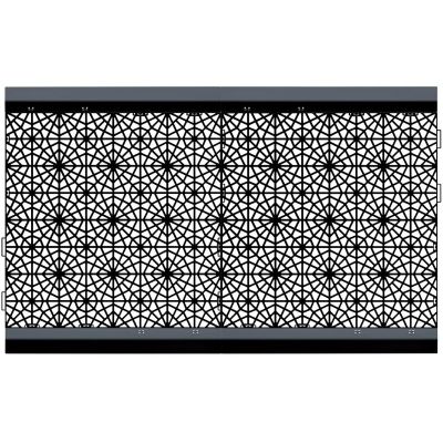 14. OPENWORK PAVEMENT GRID MOSAIC BLACK 1PC.