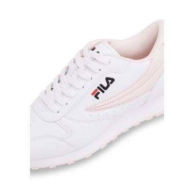6. Fila Orbit women's sports shoes sneakers fashionable comfortable lightweight white pink