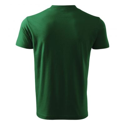 4. Malfini V-neck T-shirt M MLI-10206 bottle green